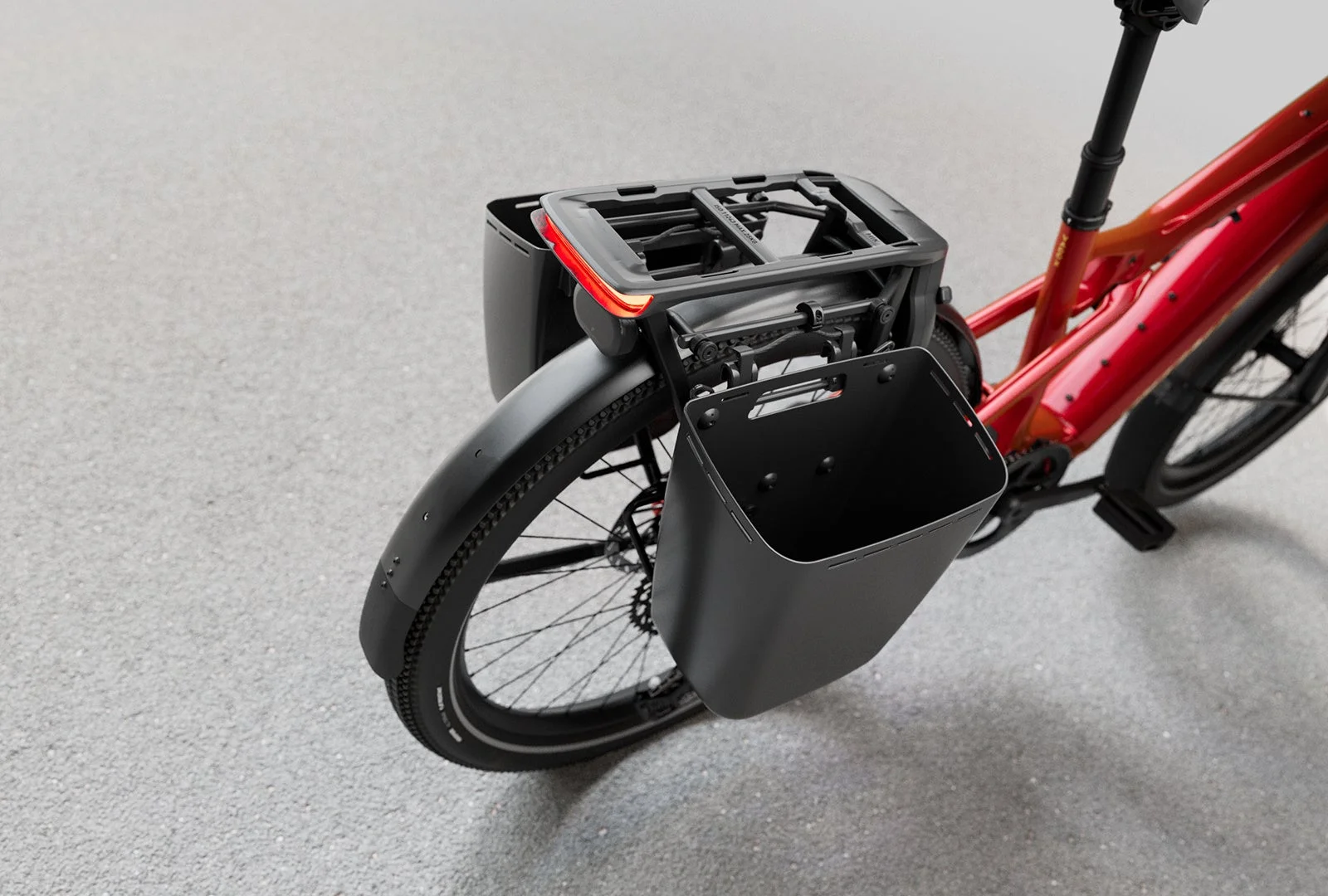 E-Bikeのリアキャリア