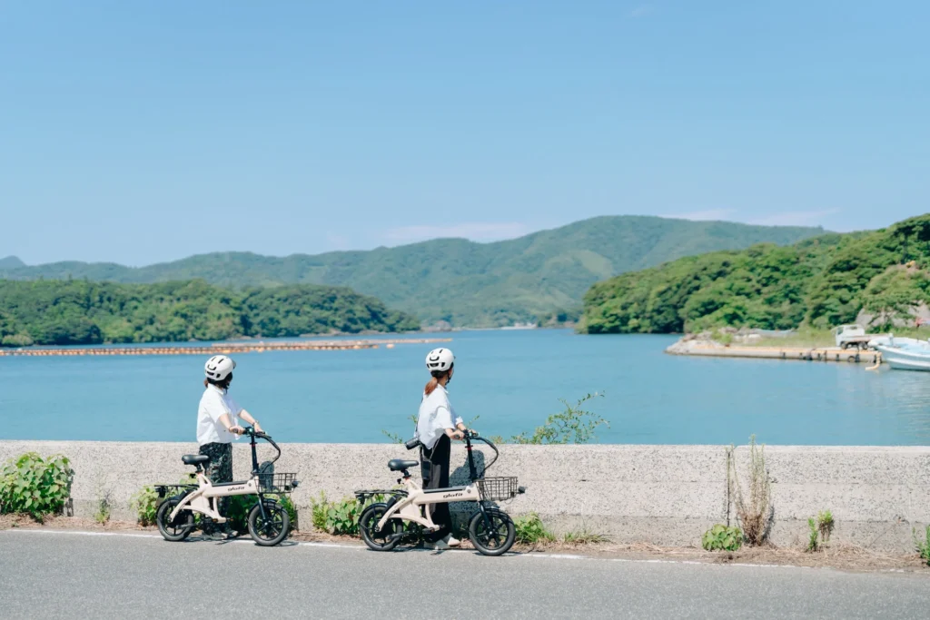 隠岐・海士町に「漕がない」電動サイクル「WANDERIDE AMA」登場!坂道も楽々、新しい島旅の選択肢