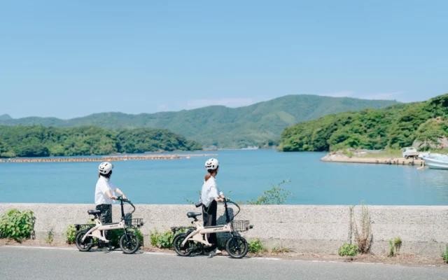 隠岐・海士町に「漕がない」電動サイクル「WANDERIDE AMA」登場！坂道も楽々、新しい島旅の選択肢