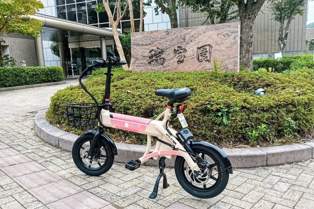 有馬温泉『有馬 瑞宝園』に電動サイクル「WANDERIDE」が初導入！坂道多い温泉街を快適に周遊